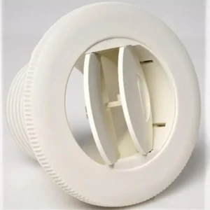 Retour Gratuit Évent Eberspächer, 90 mm, fermable, plastique, blanc