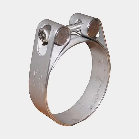 Meilleur Choix Collier de serrage robuste, acier inoxydable 304, avec vis à six pans creux, Ø110 – 115 mm, 1 pièce