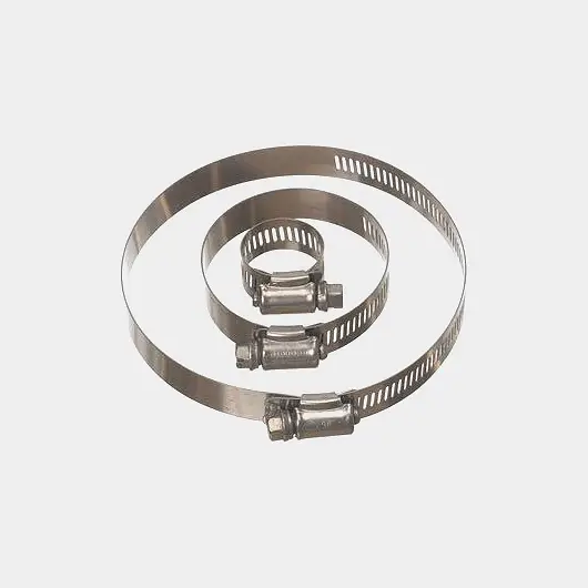 Collier de serrage Parker, acier inoxydable AISI 316/A4, avec tête hexagonale & vis à fente, 12 mm, Ø32 – 57 mm, 1 pièce Paiement Sécurisé