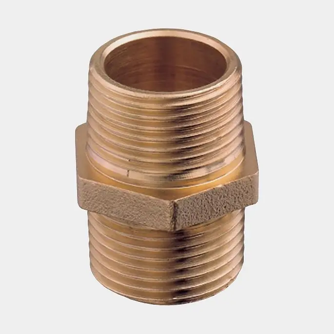 Achetez Aujourd'hui Mamelon de transition Guidi Nipple Male/Male, bronze, 1″ G (BSP)