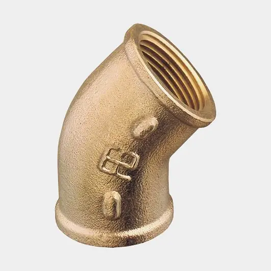 Affaire À Saisir Coude Guidi 45° Elbow Female/Female, laiton, incliné 45°, 2″ G (BSP) (intérieur) à 2″ G (BSP) (intérieur)