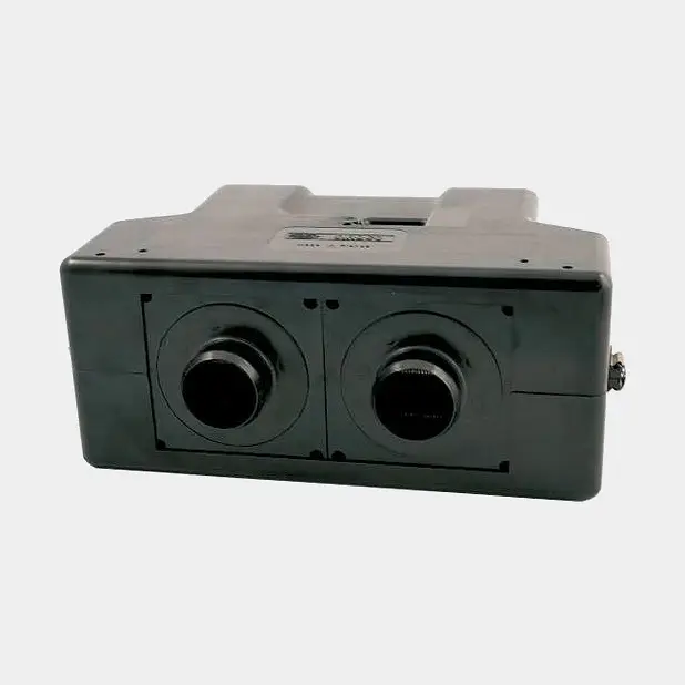 Dégivreur / chauffage d’appoint Siroco Tenere, avec 2 vitesses de ventilation, avec 2 sorties (ouvertes) (Ø55 mm), Ø16 mm (raccordement eau de refroidissement), 4300 W, 12 V Commander Vite