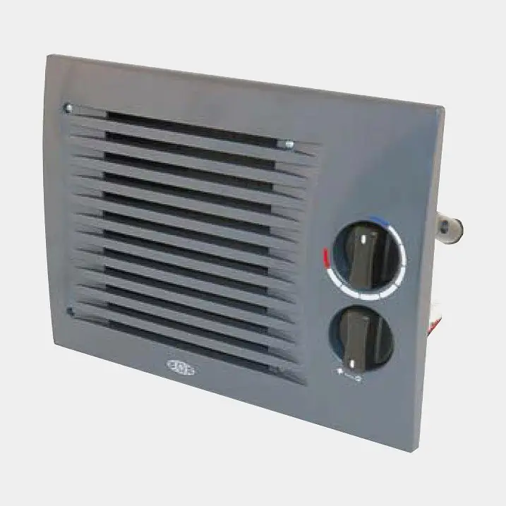 Dégivreur / chauffage d’appoint Siroco Arizona 400, avec 3 vitesses de ventilation, Ø16 mm (raccordement eau de refroidissement), 5000 W, 24 V Vente Flash