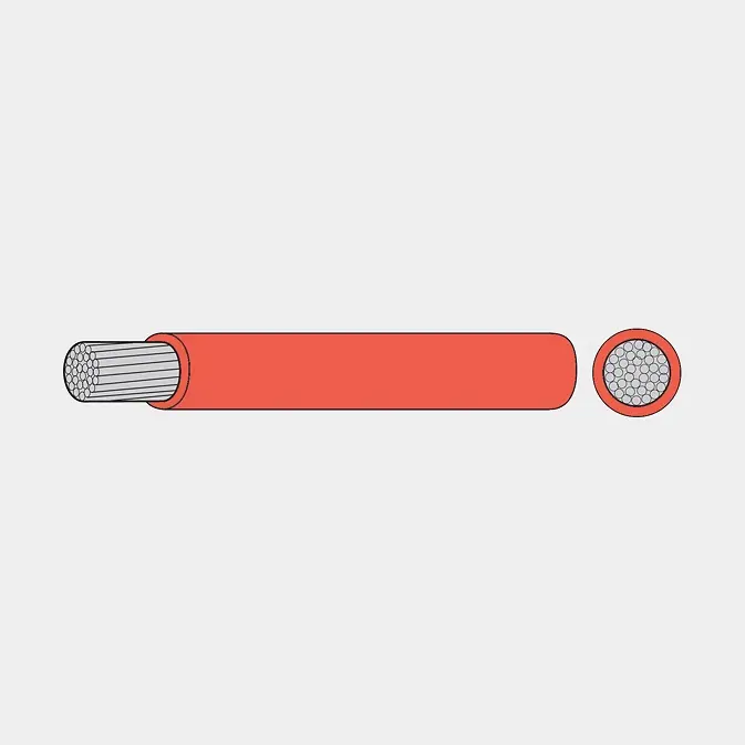 Câble en cuivre étamé 1852-Marine, rond, 1 conducteur, 2.5 mm², 10 mètres, rouge Acheter En Ligne