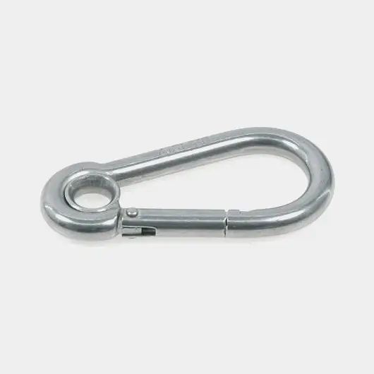 Mousqueton avec œil & œillet 1852-Marine, acier inoxydable, Ø12 mm, 140 mm Achat Immédiat