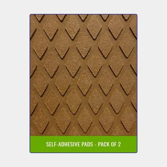Tapis antidérapant / antidérapant bateau Treadmaster Anti-Slip Diamond Pattern (PSA) Fawn, 412 x 203 x 3 mm, 2-pack Satisfait Ou Remboursé