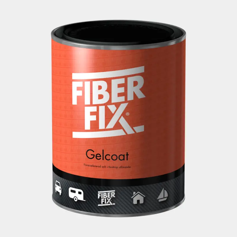 Gelcoat FiberFix, blanc (GS2000H), 1 kg, sans durcisseur Dernier Modèle