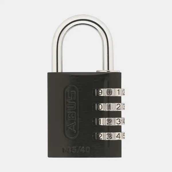 Meilleure Vente Cadenas à code / cadenas à combinaison ABUS 145/40, Ø6 mm, noir