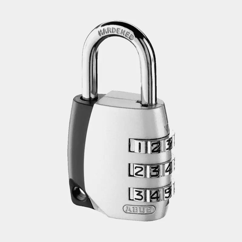 Solde Cadenas à code / cadenas à combinaison ABUS 155/30, Ø5 mm, noir/blanc