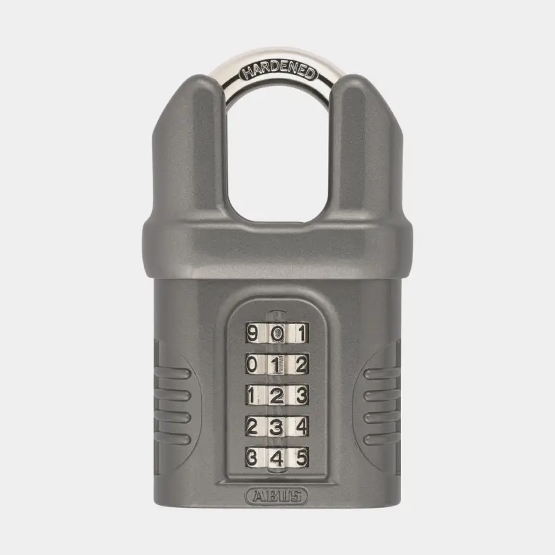 Cadenas à code / verrouillage à combinaison ABUS 158CS/65, avec anse fermée, Ø10 mm, argent Expédition Rapide