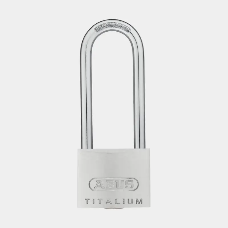 Authentique Cadenas ABUS 64TI/40HB63, avec anse longue, Ø6.5 mm, argent