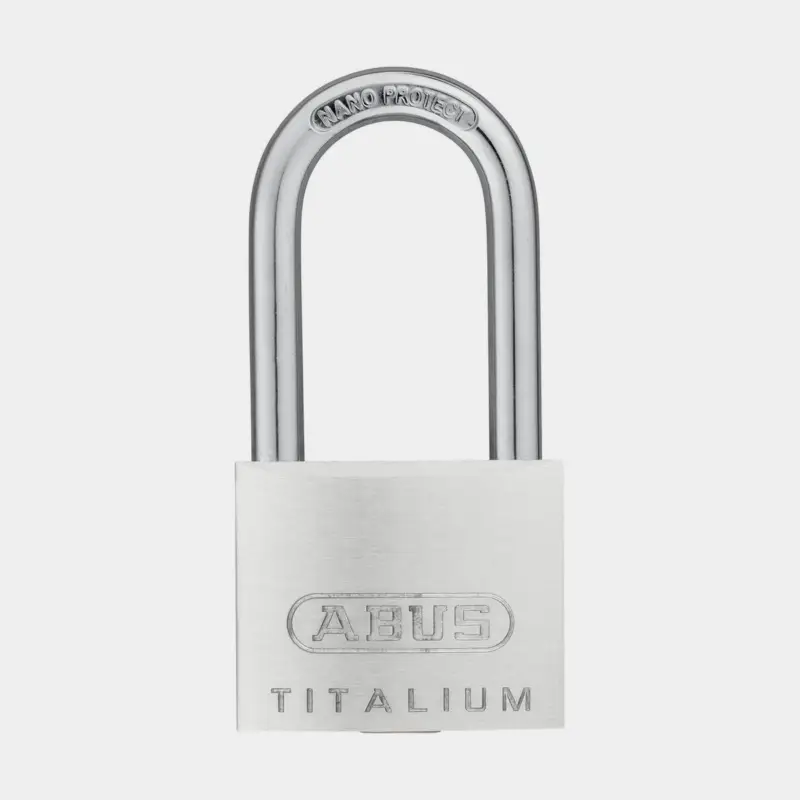 Cadenas ABUS 64TI/40HB40, avec anse longue, Ø6.5 mm, argent Jusqu'à Épuisement Des Stocks