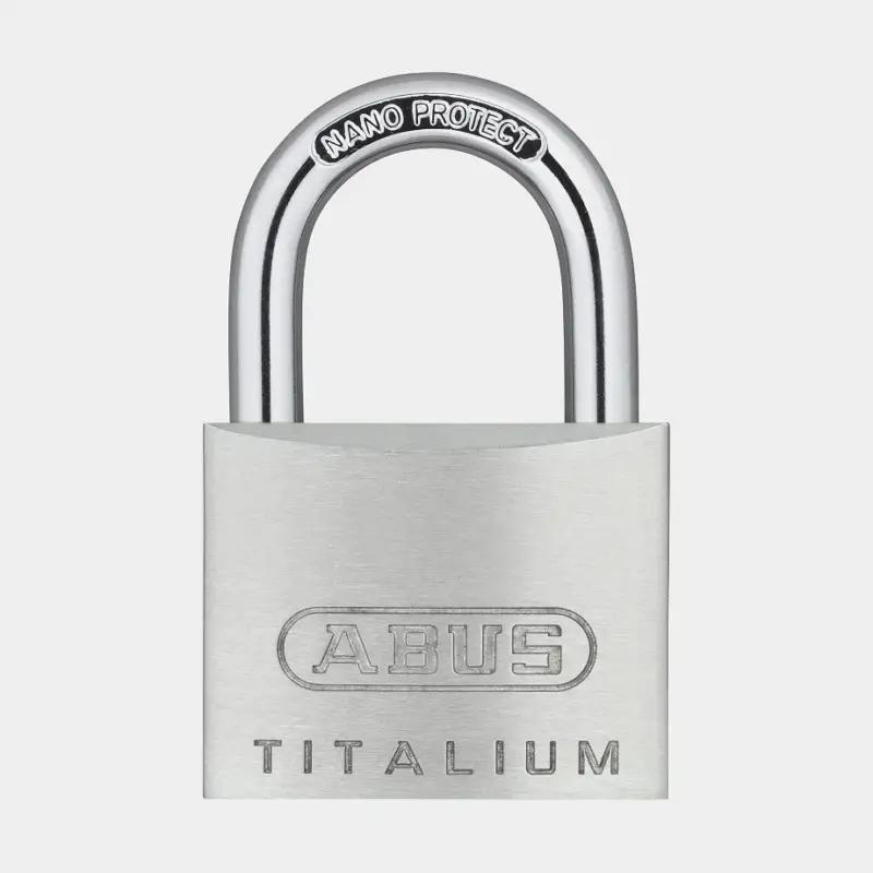 Cadenas ABUS 64TI/40, Ø6.5 mm, verrouillage identique, argent, 3-pack Super Prix