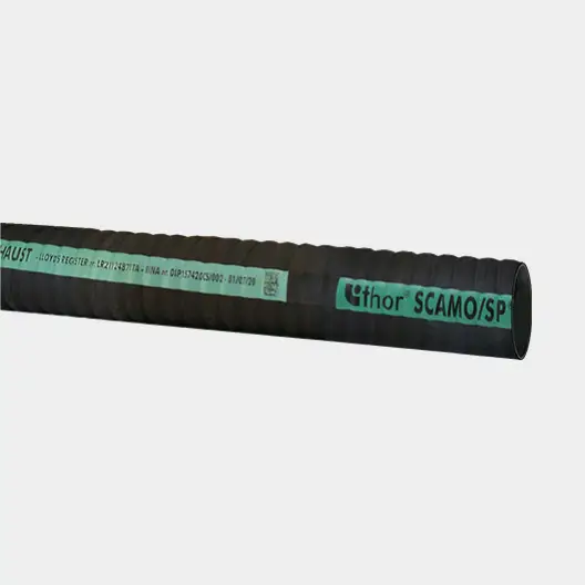Tuyau d’échappement Hoses Technology SCAMO/SP/CAJ, ISO 13363 B2, avec spirale en acier, 63.5 mm (2 1/2″), 20 mètres, noir Offre Spéciale