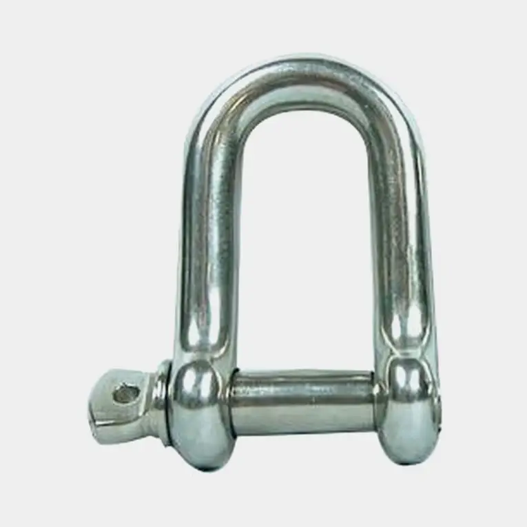 Manille droite 1852-Marine D-shackle, Ø6 mm, 24 mm, acier inoxydable, avec vis papillon filetée Promotion