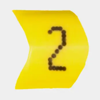 Super Prix Marquage de câbles Skyllermarks, variante 2, convient pour câble 0.75 – 6 mm², pack de 100