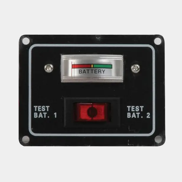 Interrupteur de circuit principal & panneau de test pour batterie avec instrument, 12 V / 24 V Jusqu'à Épuisement Des Stocks
