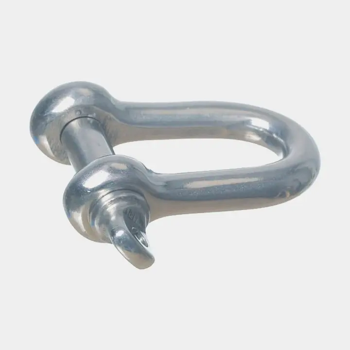 Bon Marché Manille droite 1852-Marine, Ø14 mm, 56 mm, acier inoxydable, avec vis papillon filetée