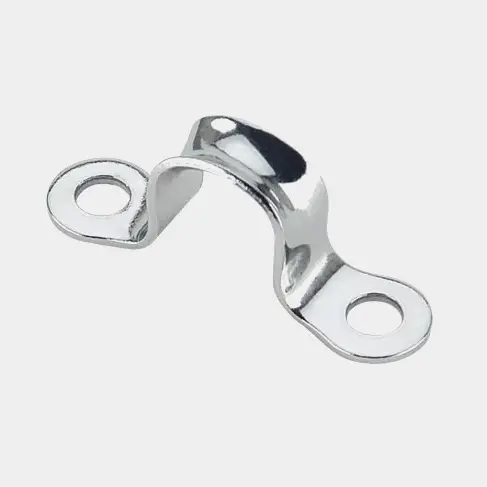 Meilleure Vente Pontet Harken Standard Eyestrap, plat, inox, 38 mm, 2 trous, 2-pack