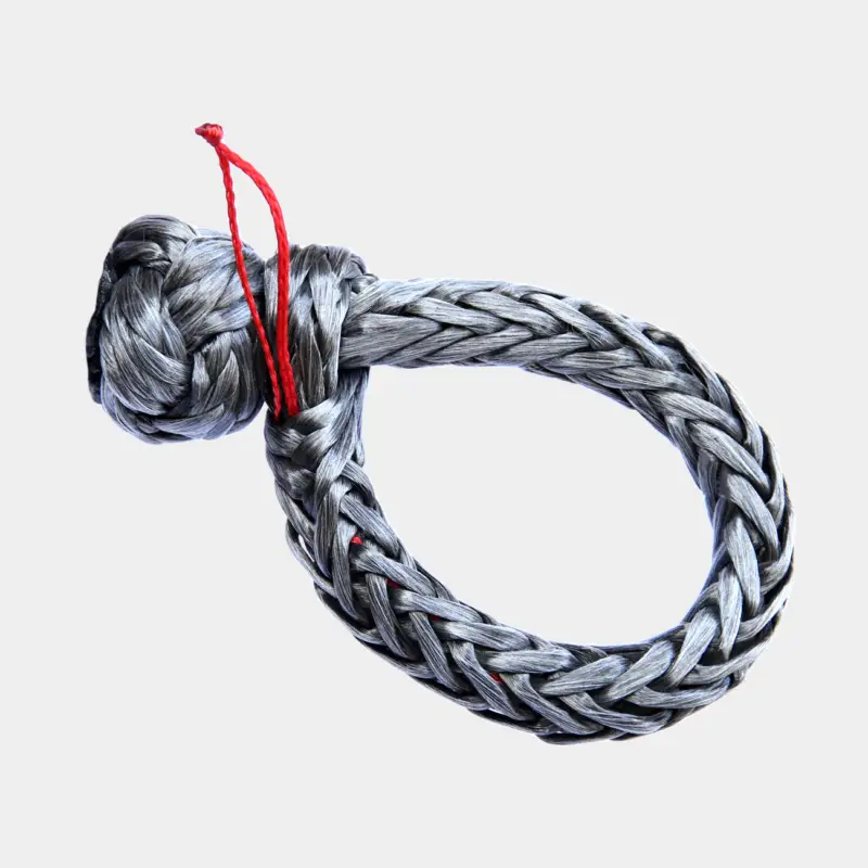 Manille souple NOCK Titan, PE-UHMW 78, gris, Ø16 mm (fabriquée à partir de bout Ø8 mm), 90 mm, 5800 kg Must-Have