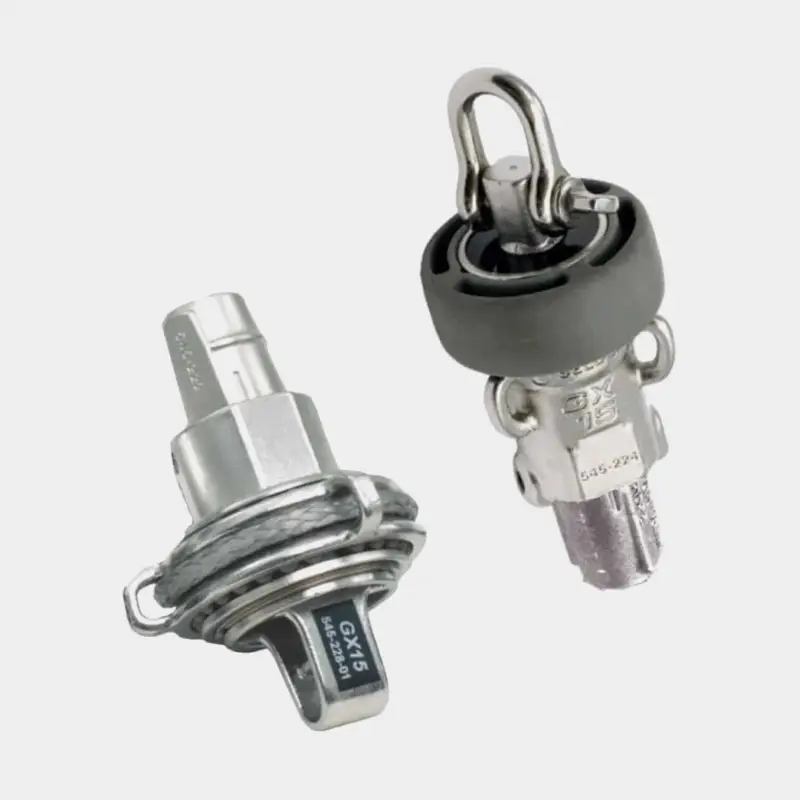 Emerillon de drisse & adaptateur de point d’amure Seldén GX25, pour CX45, pour câble AT Ø15 mm, pour spi/gennaker asymétrique Marque