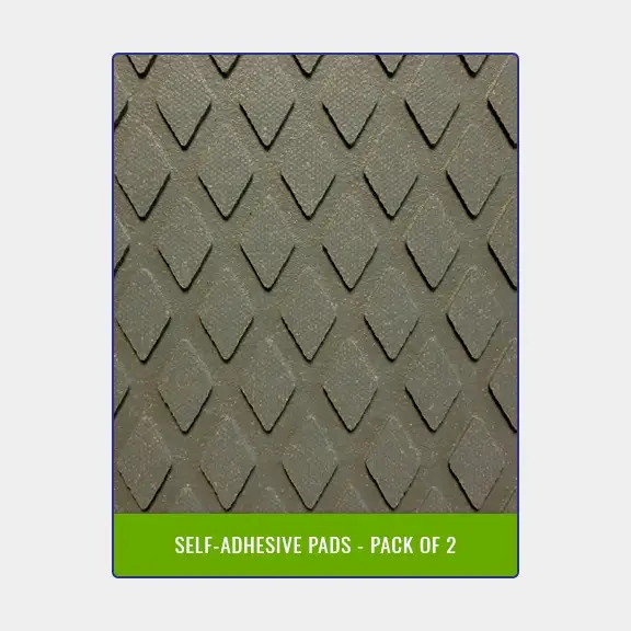 Meilleure Vente Tapis antidérapant / antidérapant bateau Treadmaster Anti-Slip Diamond Pattern (PSA) Grey, 275 x 135 x 3 mm, 2-pack