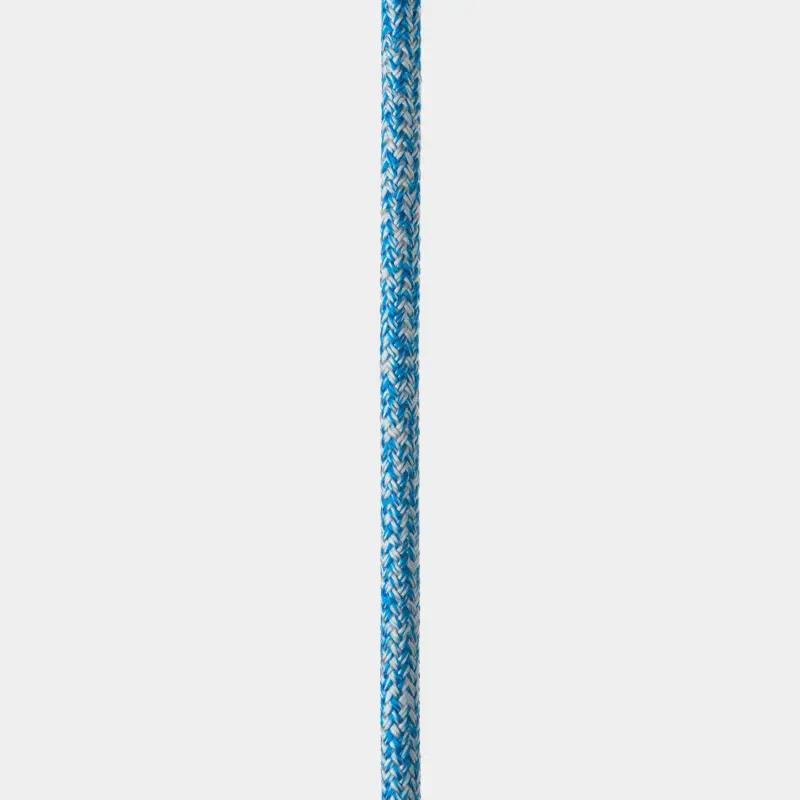 Drisse avec œillet nu Robline Globe Pro, âme Robtec (HMPE), gaine polyester 24 tresses, blanc/bleu Seulement Aujourd'hui