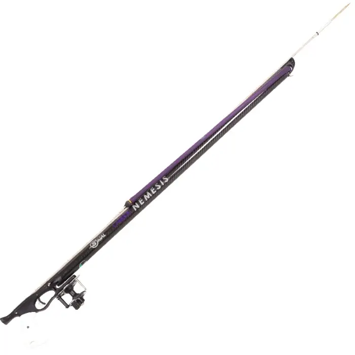 Offre Exclusive Arbalète fusil harpon chasse sous marine Sigalsub Némésis One Carbon 116 cm avec moulinet