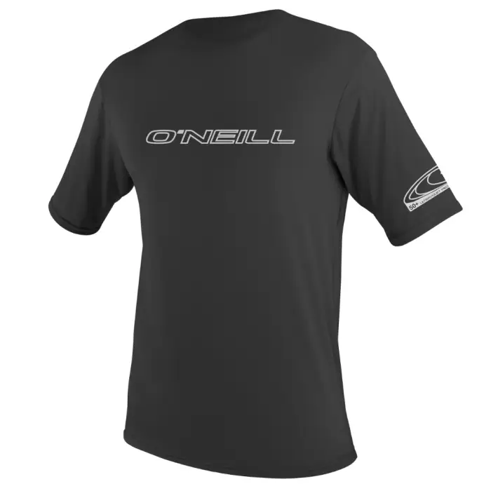 Solde Lycra rashguard homme O'Neill manches courtes Basic Skins Noir