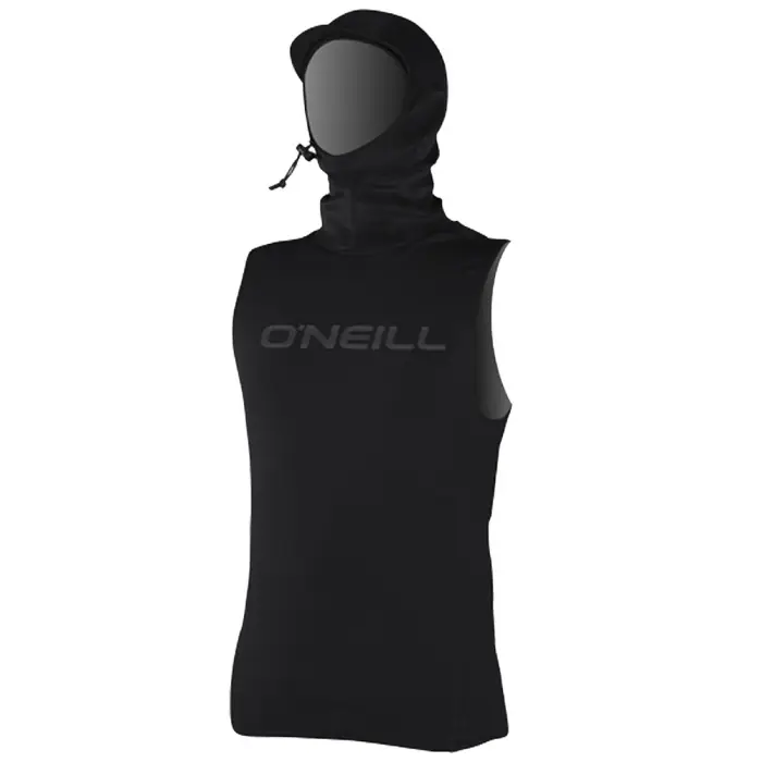 Meilleure Vente Top néoprène sans manches O'Neill Thermo X Noir avec cagoule