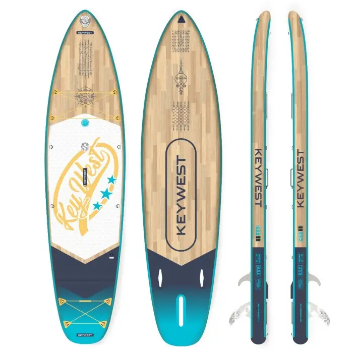 Sup Paddle Gonflable Key West Deluxe Metaverse 11.0-EXPOSITION PLANCHE NUE GRADE A Usine Directe