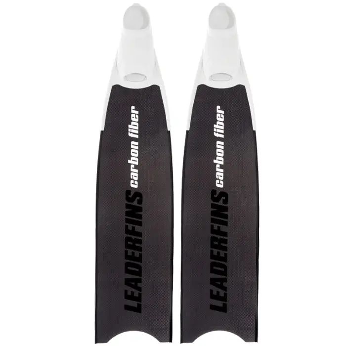 Palmes Leaderfins Carbone Black & White Prix Bas