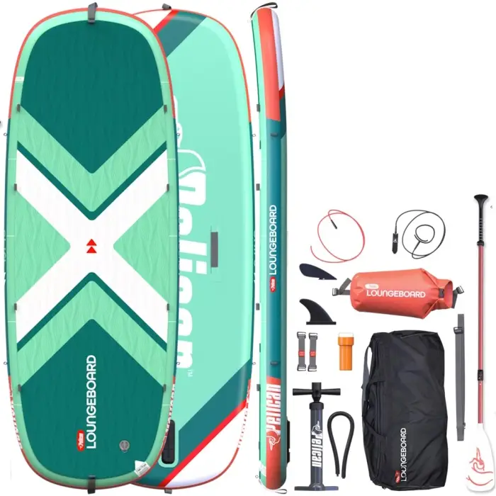 Petit Prix SUP paddle gonflable Pelican Loungeboard 8.9