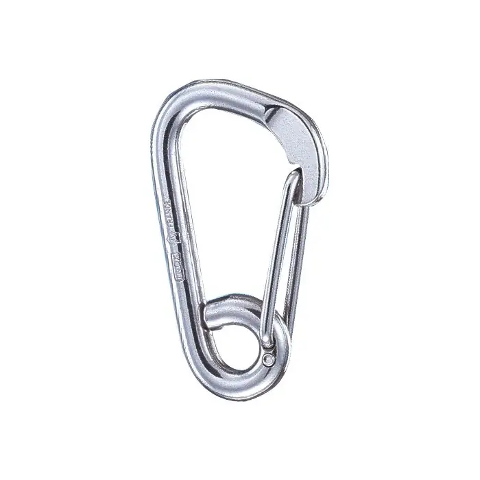 Meilleur Prix Mousqueton pompier Wichard asymétrique à oeil - Diam: 8mm - Long: 80mm