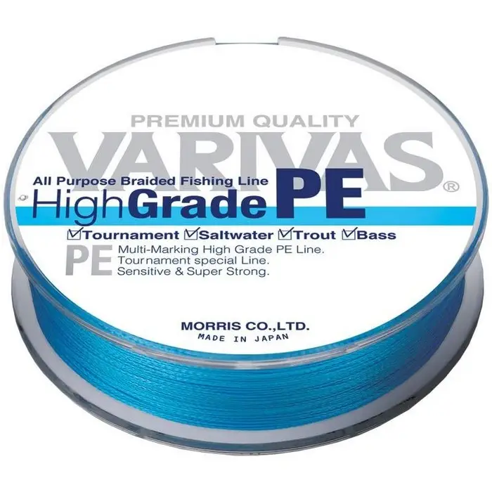 Affaire À Saisir Tresse Varivas HighGrade PE Bleue 150 m