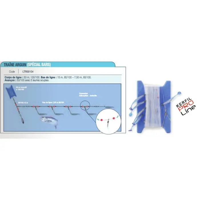 Dernière Chance Ligne de Traine Kerfil Pro Line Arguin