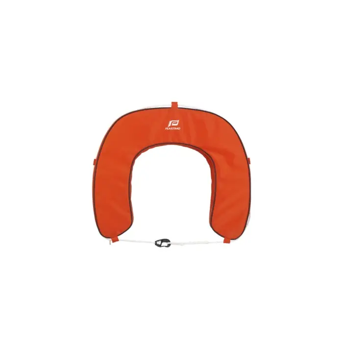 Seulement Aujourd'hui Bouée de sauvetage fer à cheval déhoussable Plastimo - Orange