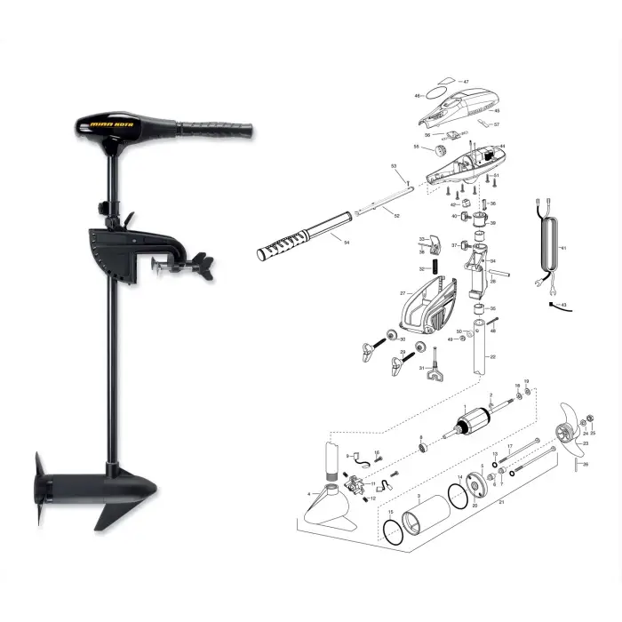 Pièces détachées pour moteur Minnkota EnduraMax 55 Offre Spéciale