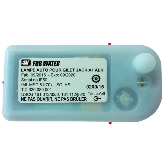 Produit De Marque Lampe gilet de sauvetage 4Water automatique