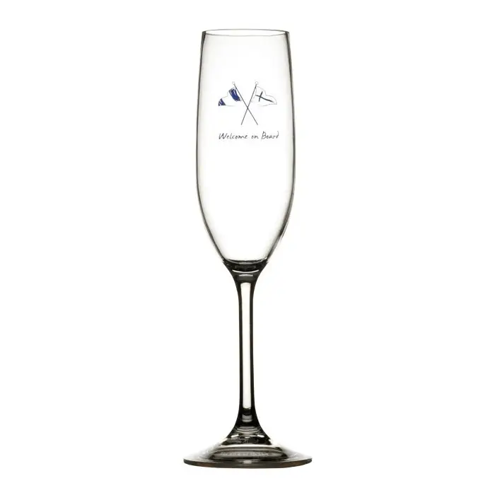 Vente Directe Flûte à ChampagneMarine Business - Collection Welcome On Board - 6 Pièces