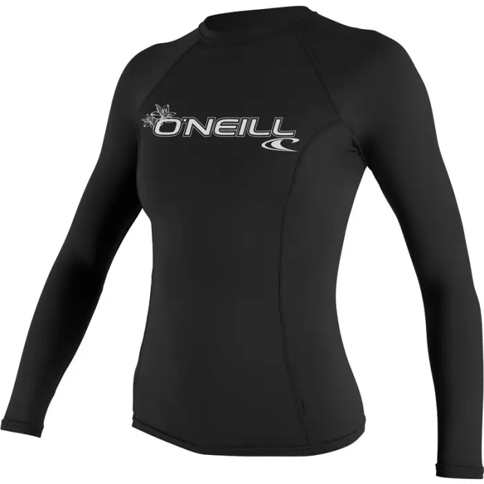 Vente Directe Lycra femme manches longues O'Neill Basic Skins | Noir