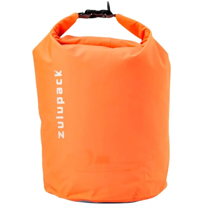 Sac étanche Zulupack Tube 15L Orange Haute Qualité