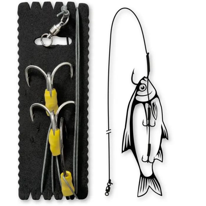 Bas de ligne silure Black Cat - big bait rig Must-Have