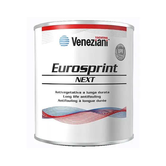 Prix Bas Antifouling Veneziani Eurosprint Next matrice dure 0,75L Bleu Clair