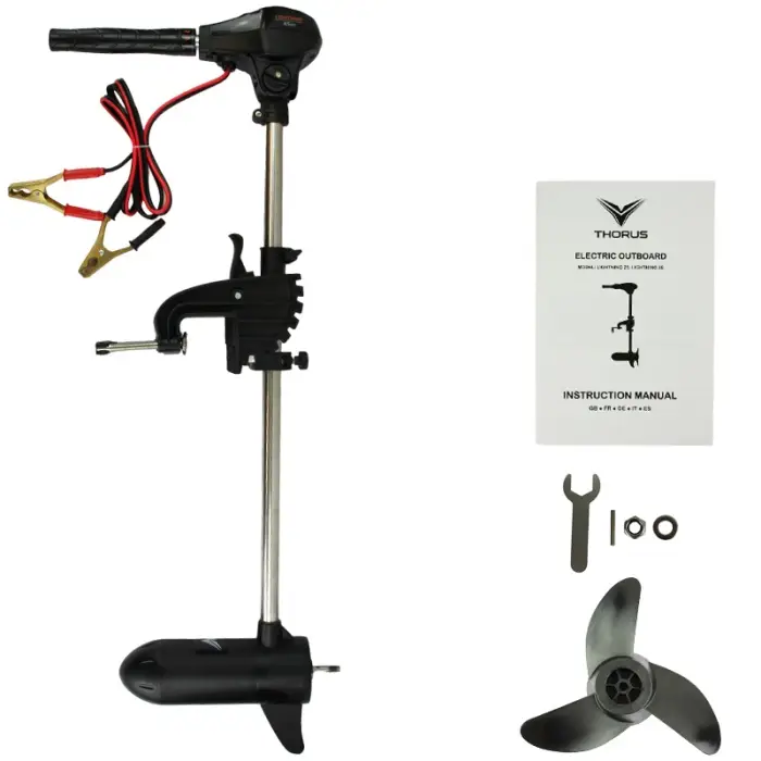 Affaire À Saisir Moteur électrique bateau 12V Thorus Lightning DT 65 LBS