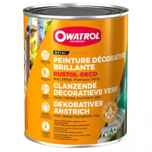 Réduction Antirouille RUSTOL DECO - Vert mousse - RAL 6005 - 2.5 L