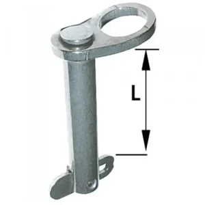 Certifié Goupille languette arrêt AISI 316 40 mm Ø 8 mm B