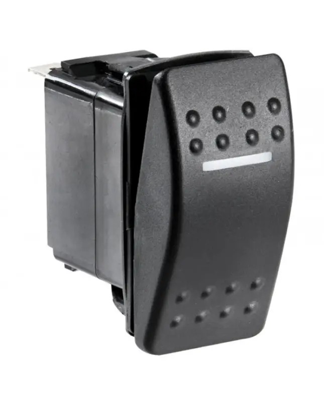 Prix Choc Interrupteur à bascule - ON-OFF-ON - avec LED - 4 contacts